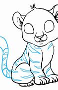 Image result for Baby Tiger Drawing