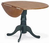 Image result for Round Drop Leaf Pedestal Table