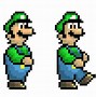 Image result for 8-Bit Fire Luigi