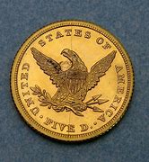 Image result for 5 Dollar Coin USA Red
