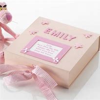 Image result for Handmade Baby Memory Box