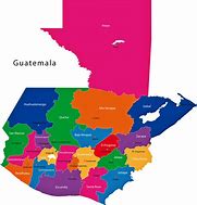 Image result for Guatemala Regions Map