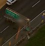Image result for Guy Ejected onto I-5 Sign