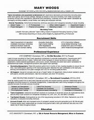Image result for Professional Recruiter Resume