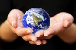 Image result for Used Painted Glass World Globe
