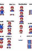 Image result for Oiram Mario Sprite Sheet