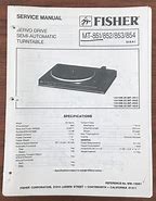 Image result for Fisher MT 881R Turntable