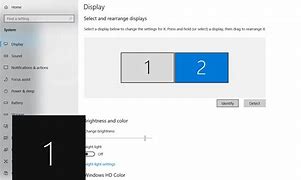 Image result for Dual Monitor Display Settings