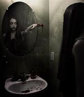 Image result for Creepy Mirror Reflection