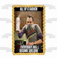 Image result for Sheldon Cooper Lysol Meme