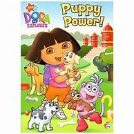 Image result for Dora the Explorer Puppy Power DVD