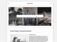 Image result for Wikipedia UI
