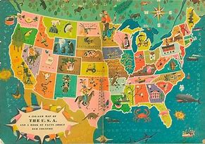 Image result for North America Thematic Map