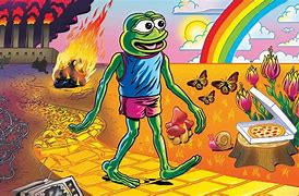 Image result for Pepe Frog Gun