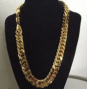 Image result for 24K Gold Cuban Chain