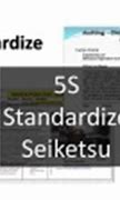 Image result for Standardize Techniques in 5S