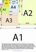 Image result for Paper Sizes Chart in Cm with Holes