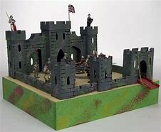 Image result for Vintage Toy Castle
