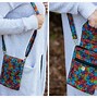 Image result for Handmade Fabric Phone Crossbody Bag