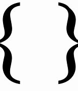 Image result for Curly Bracket Symbol