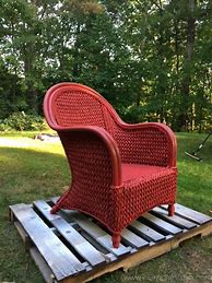 Image result for Painting a Rattan Rocking Chair