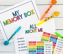 Image result for DIY School Memory Box