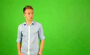 Image result for Green screen Man
