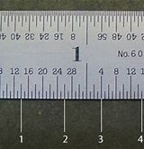 Image result for Stainless Steel Ruler Metric