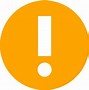 Image result for Warning Icon Orange