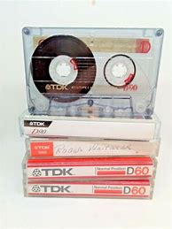 Image result for TDK Clear Cassette Tapes