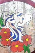 Image result for Unicorn Stained Glass Panel