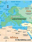 Image result for Liechtenstein World Map