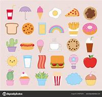 Image result for Fast Food Emoji