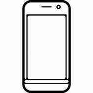Image result for Outline of a Phone