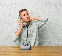 Image result for Talking On the Cell Phone Man Back of Head