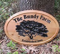 Image result for Outdoor Family Name Signs