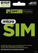 Image result for Simple Mobile Sim Card 2G