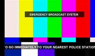 Image result for Emergency Broadcast Screen