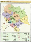 Image result for Political Map of Himachal Pradesh