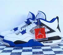 Image result for Jordan Retro 4 White and Red