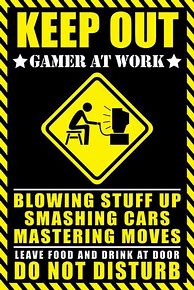 Image result for Gamer Poster Side Ways