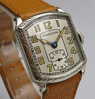 Image result for Vintage Rectangle Hamilton Watch
