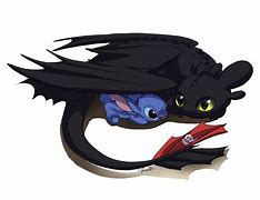 Image result for Bay Max Toothless and Stitch