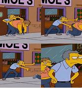 Image result for Simpsons Barney Meme