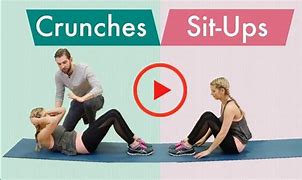 Image result for Sit Up vs Crunch