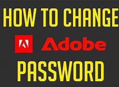 Image result for Adobe Password Reset