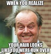 Image result for Jack Nicholson Crazy Hair Meme