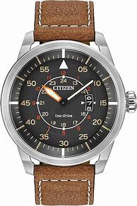 Image result for Citizen Watches for Men with Leather Axion