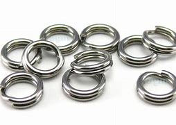 Image result for Brass or Stainless Steel Split Rings