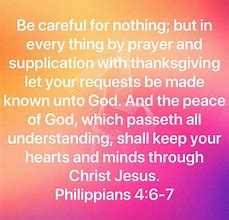 Image result for Philippians 4:6-7